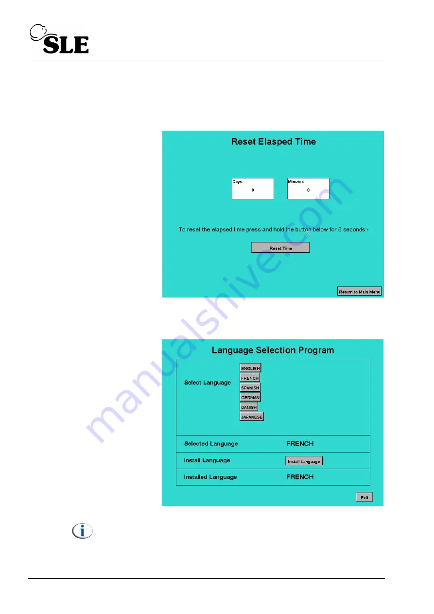 SLE SLE4000 Model B Service Manual Download Page 26