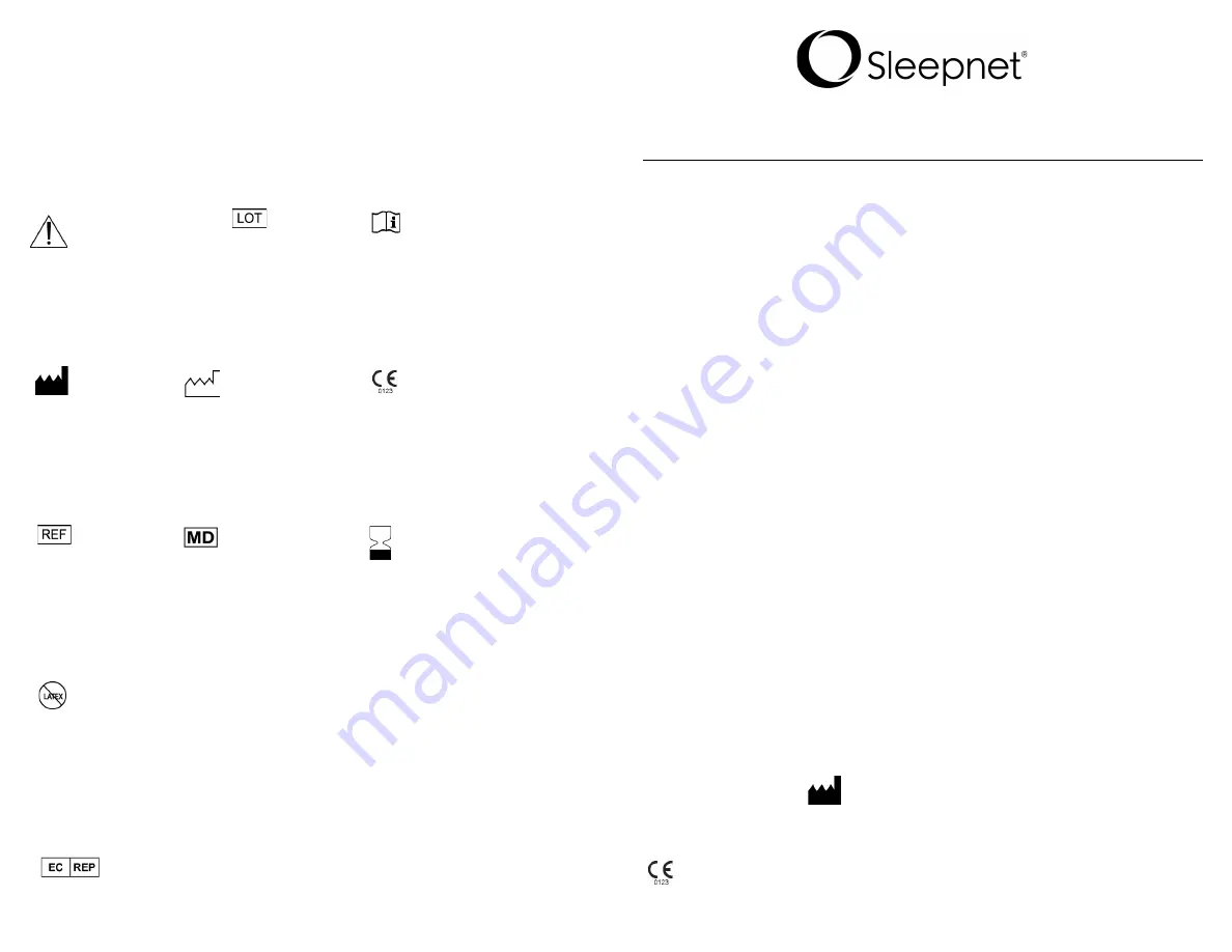 Sleepnet Veraseal 2 Instructions Manual Download Page 1