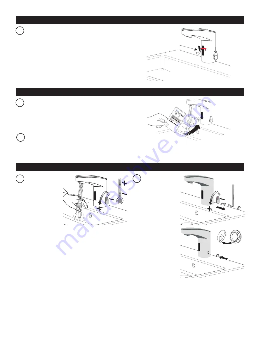 Sloan EAF-3X0 Series Installation Instructions Manual Download Page 4