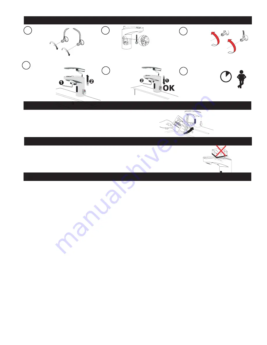 Sloan EAF-3X0 Series Installation Instructions Manual Download Page 7