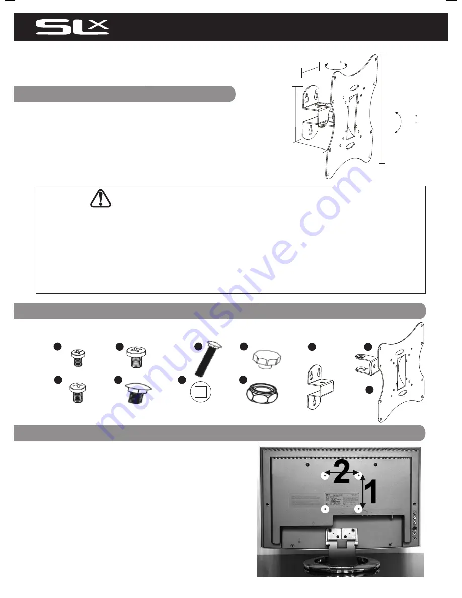 SLX 28051R User Manual Download Page 1