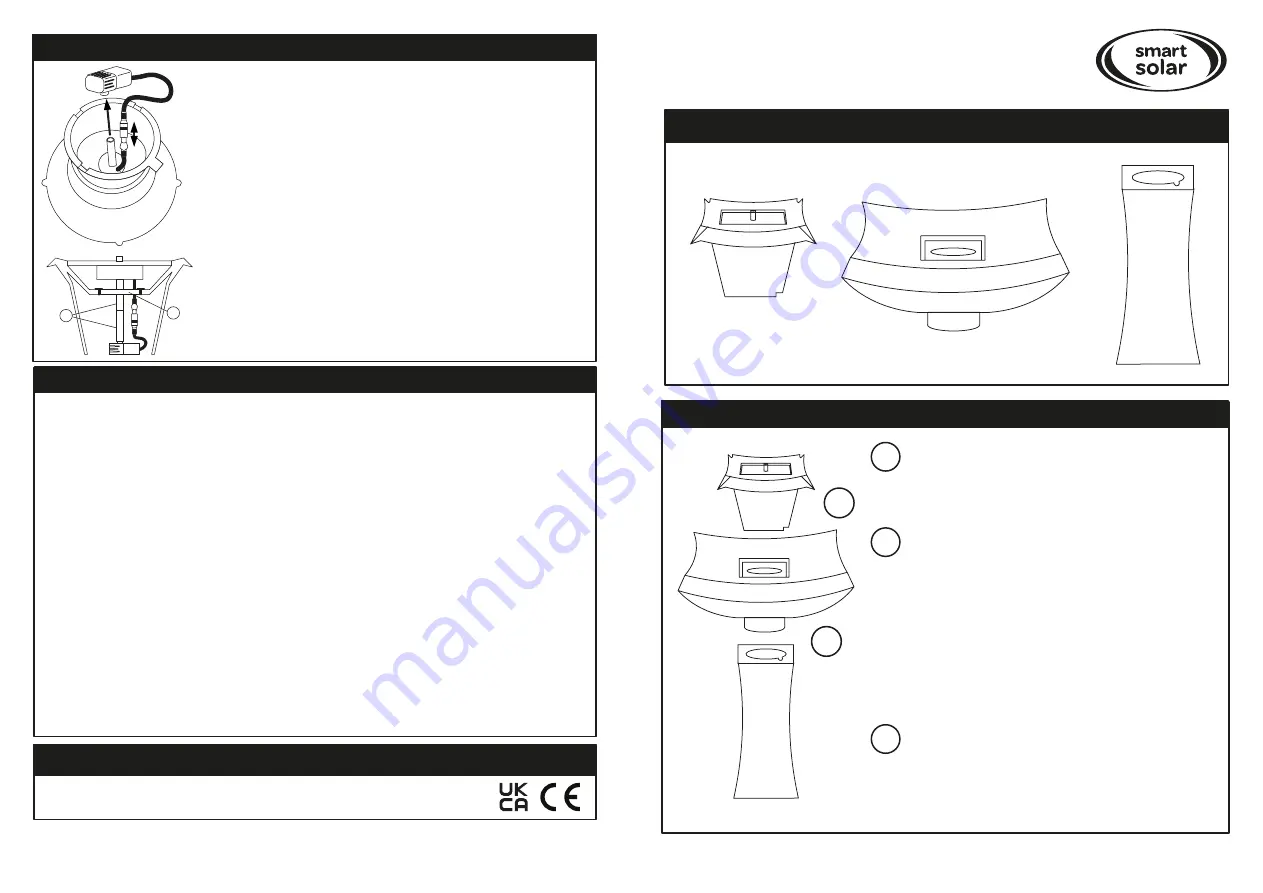 Smart Solar PAGODA FOUNTAIN Скачать руководство пользователя страница 4