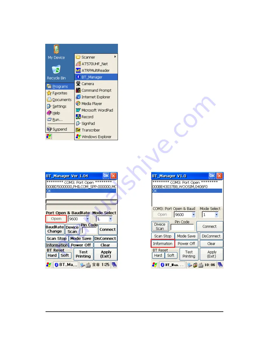 SmarTerminal AT870 User'S Manual Manual Download Page 40