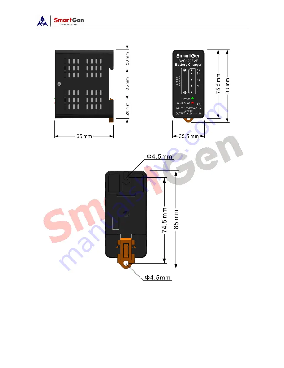 Smartgen BAC1203VE Скачать руководство пользователя страница 7