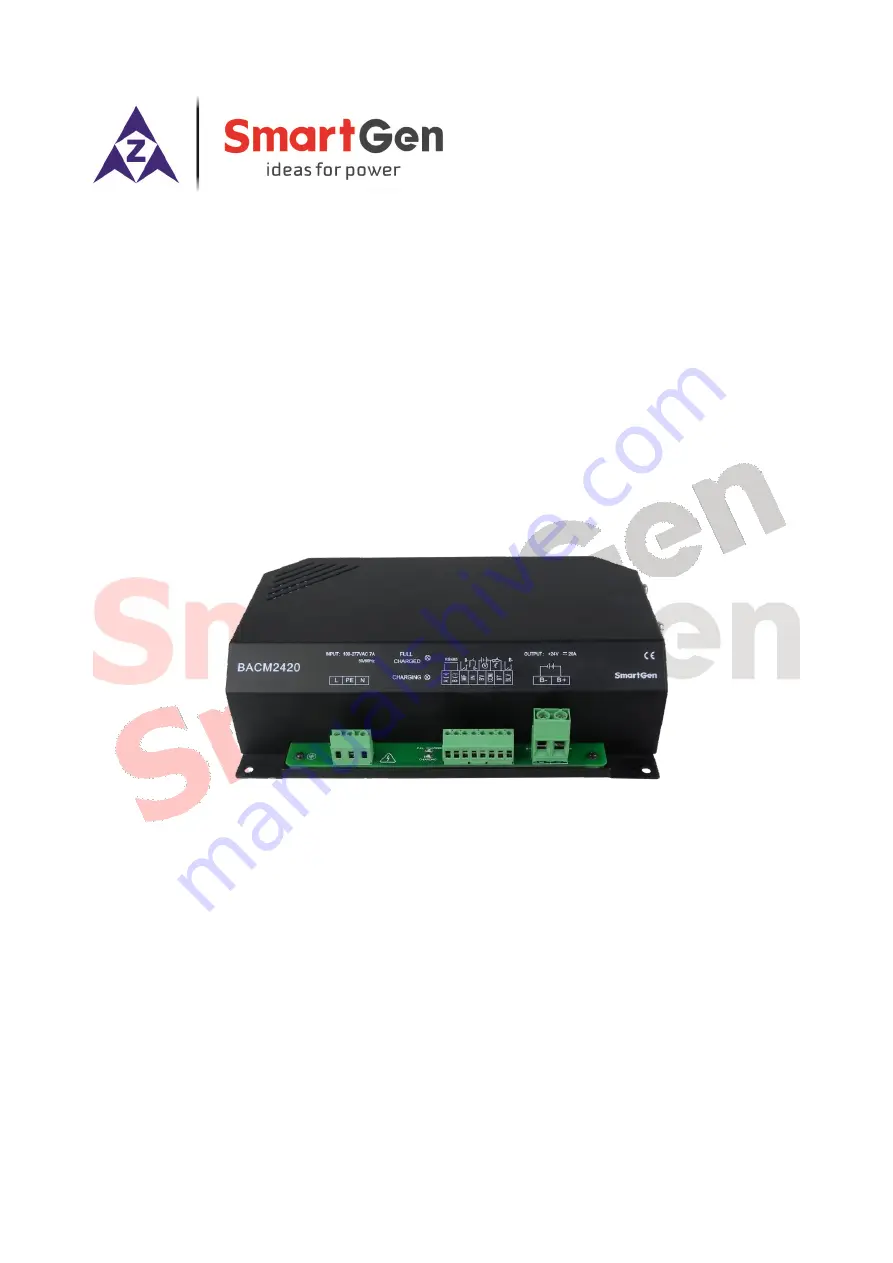 Smartgen BACM2420 User Manual Download Page 1