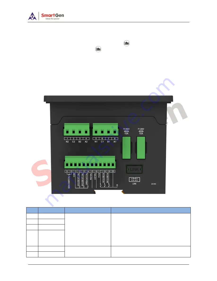 Smartgen HAT163 Скачать руководство пользователя страница 8