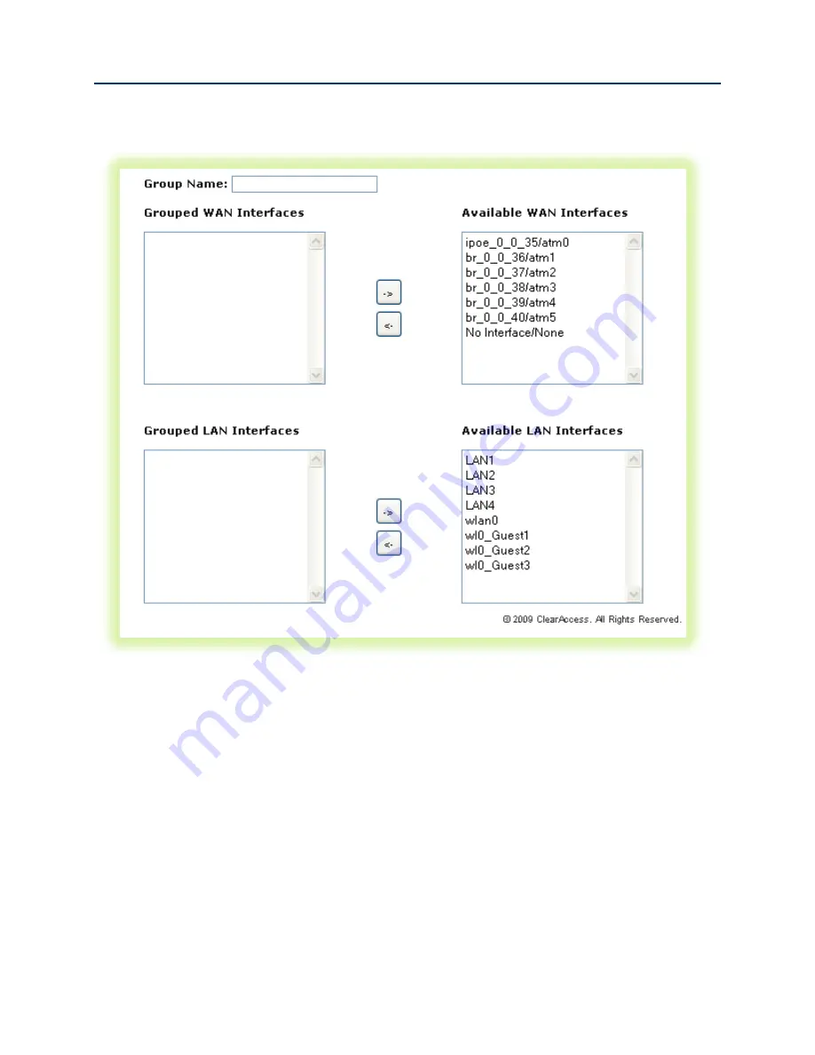 SmartRG SR10 User Manual Download Page 42