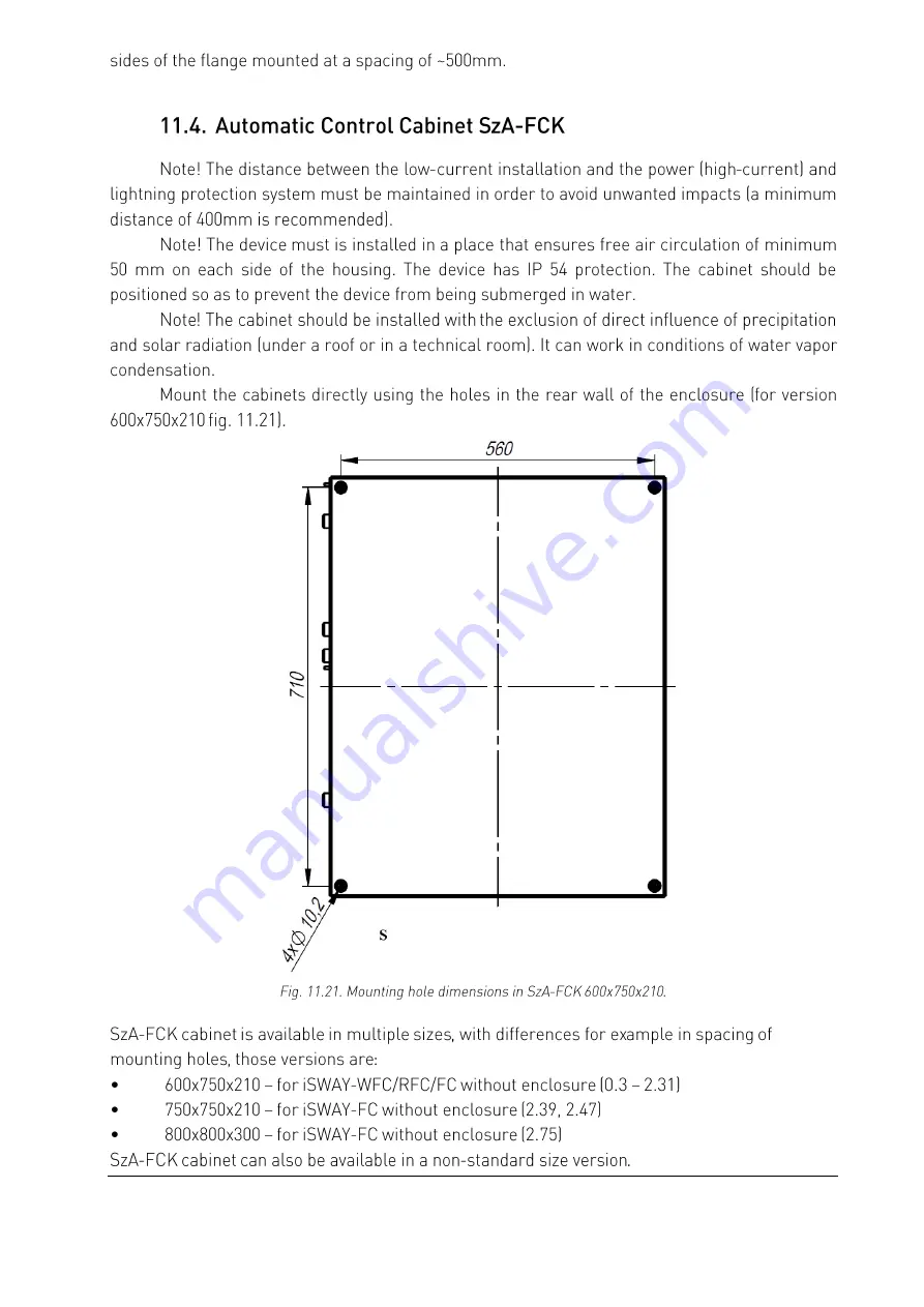 SMAY iSWAY Operation And Maintenance Manual Download Page 57