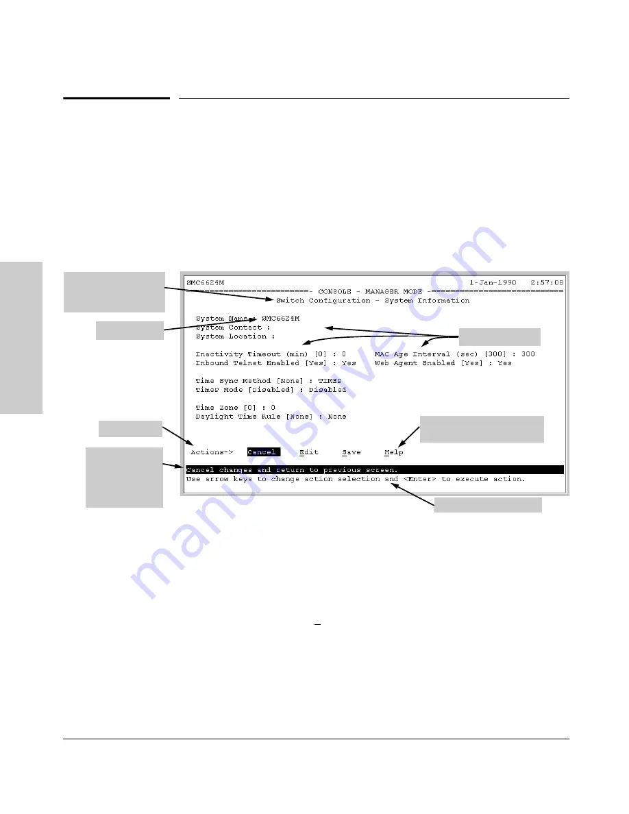 SMC Networks 6624FMST Management Manual Download Page 28