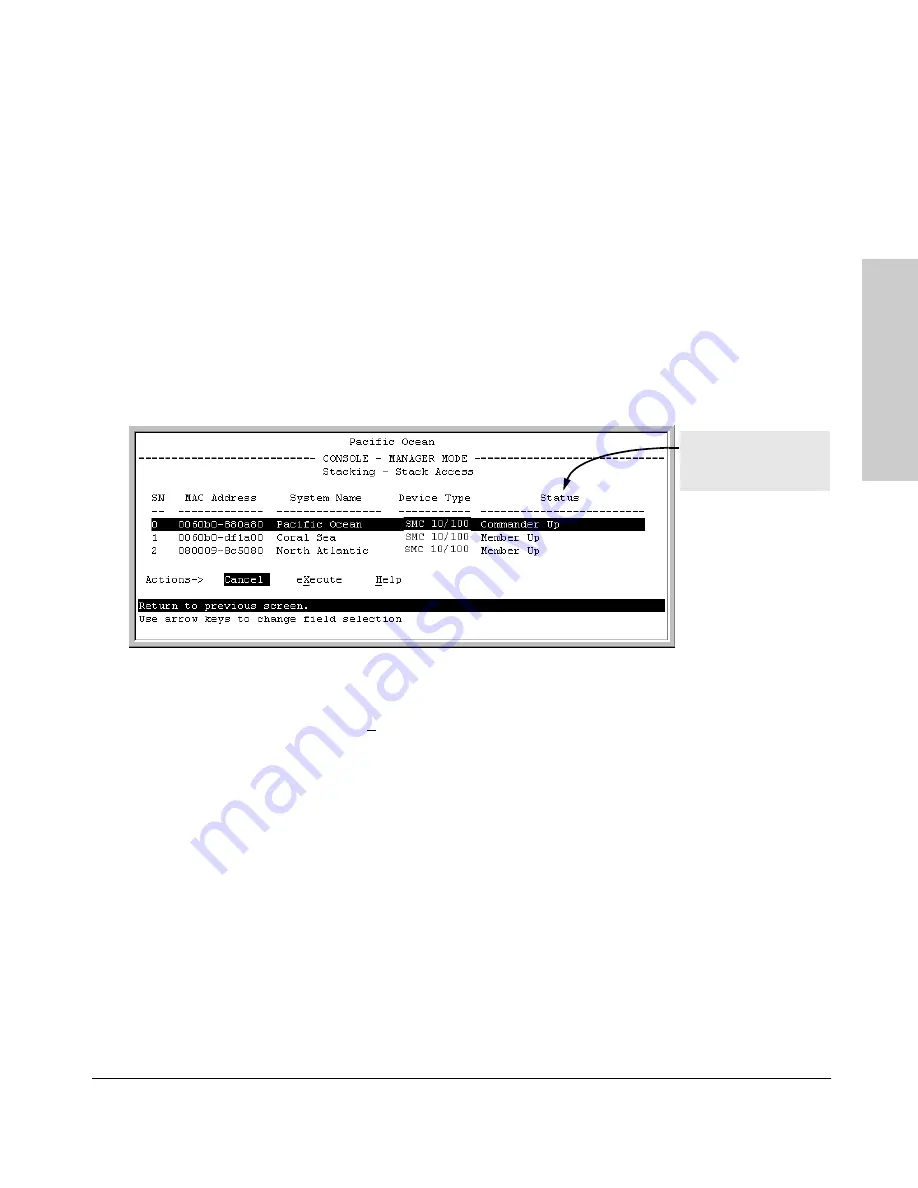 SMC Networks 6624FMST Management Manual Download Page 213