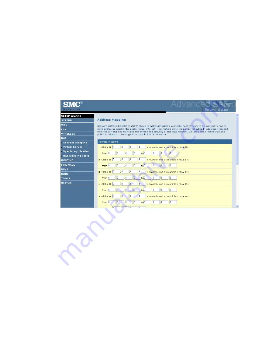 SMC Networks Barricade SMCWBR14S-N Скачать руководство пользователя страница 85