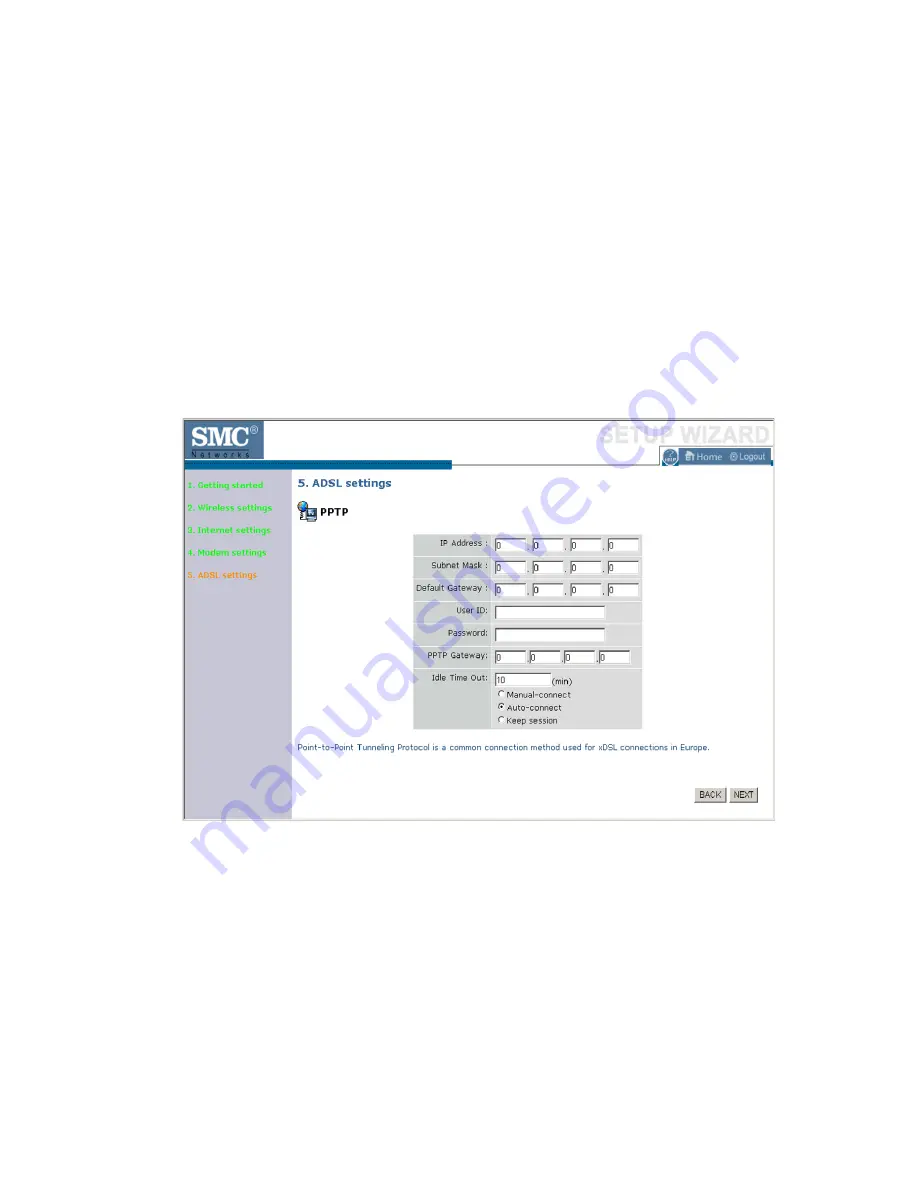 SMC Networks Barricade SMCWBR14T-G User Manual Download Page 60