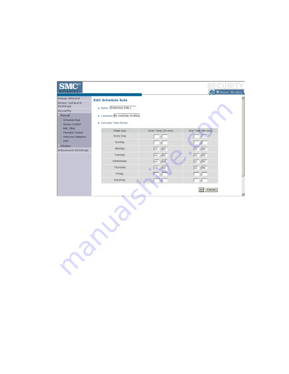 SMC Networks Barricade SMCWBR14T-G User Manual Download Page 78