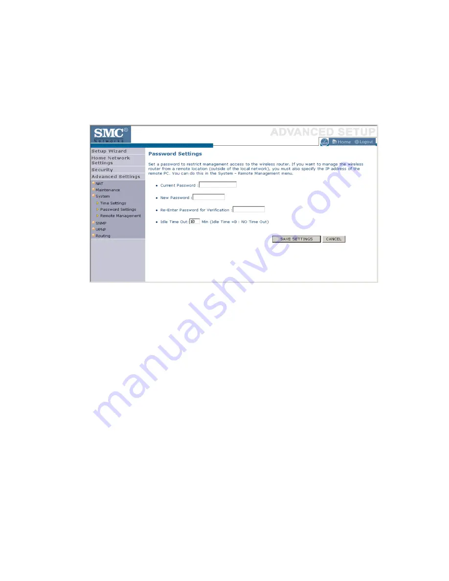 SMC Networks Barricade SMCWBR14T-G User Manual Download Page 110