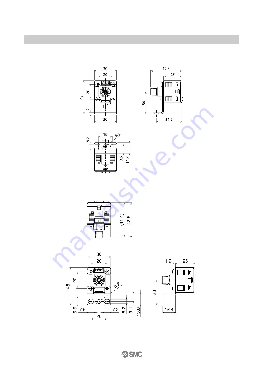 SMC Networks ISE30A Series Operation Manual Download Page 62