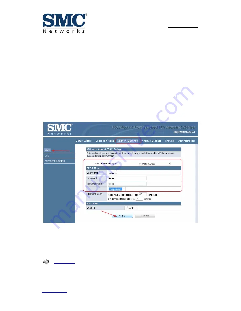 SMC Networks THE BARRICADE SMCWBR14S-N4 Скачать руководство пользователя страница 3