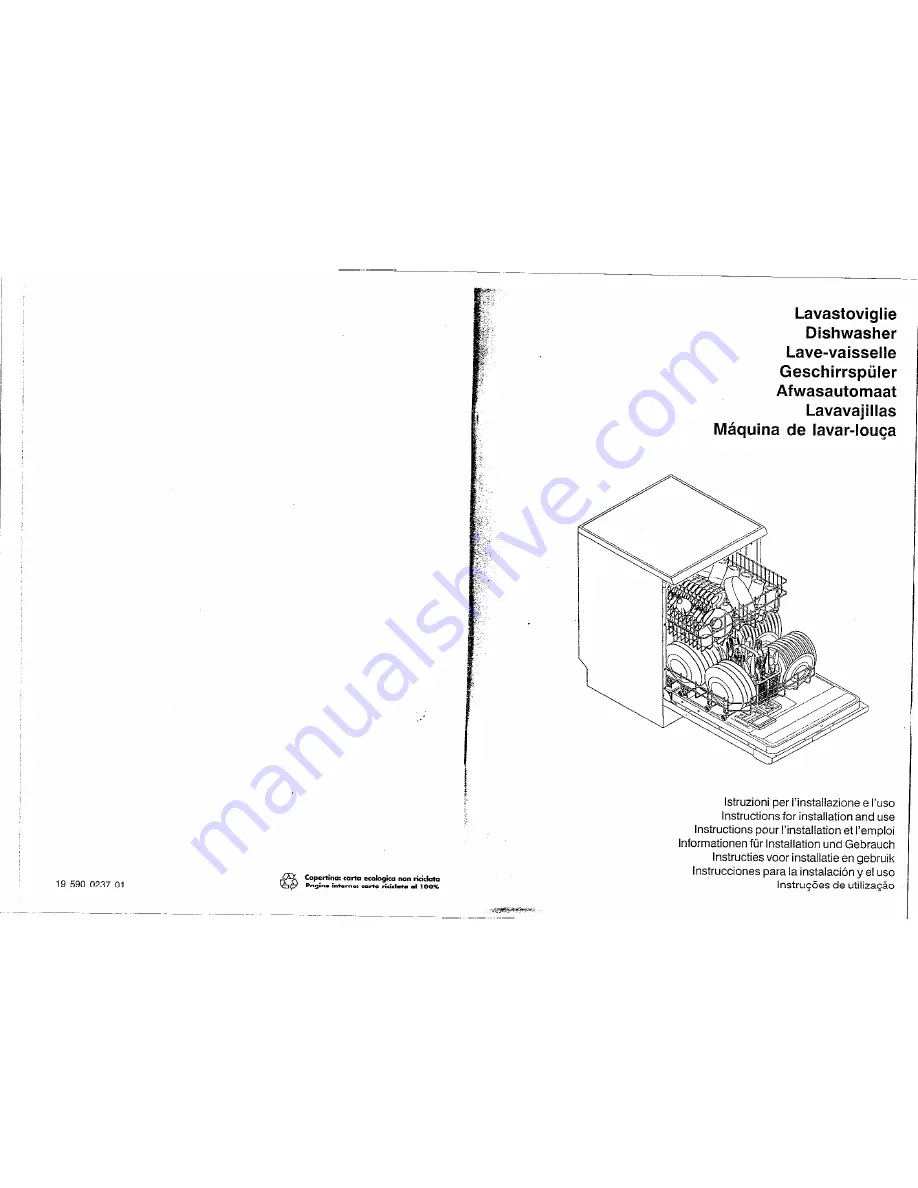 Smeg 19 590 0237 01 Скачать руководство пользователя страница 1