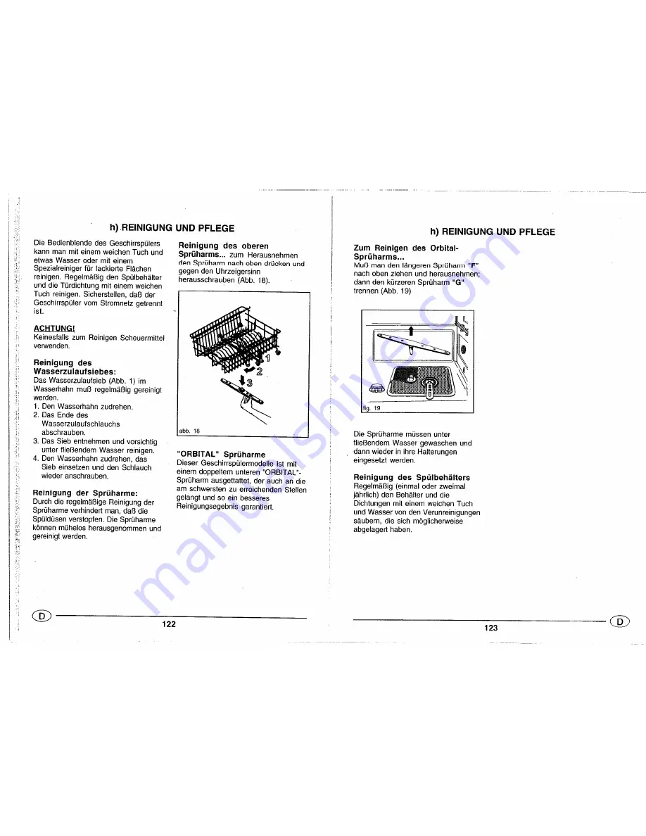 Smeg A445XA (German) Informationen Für Installation Und Gebrauch Download Page 15