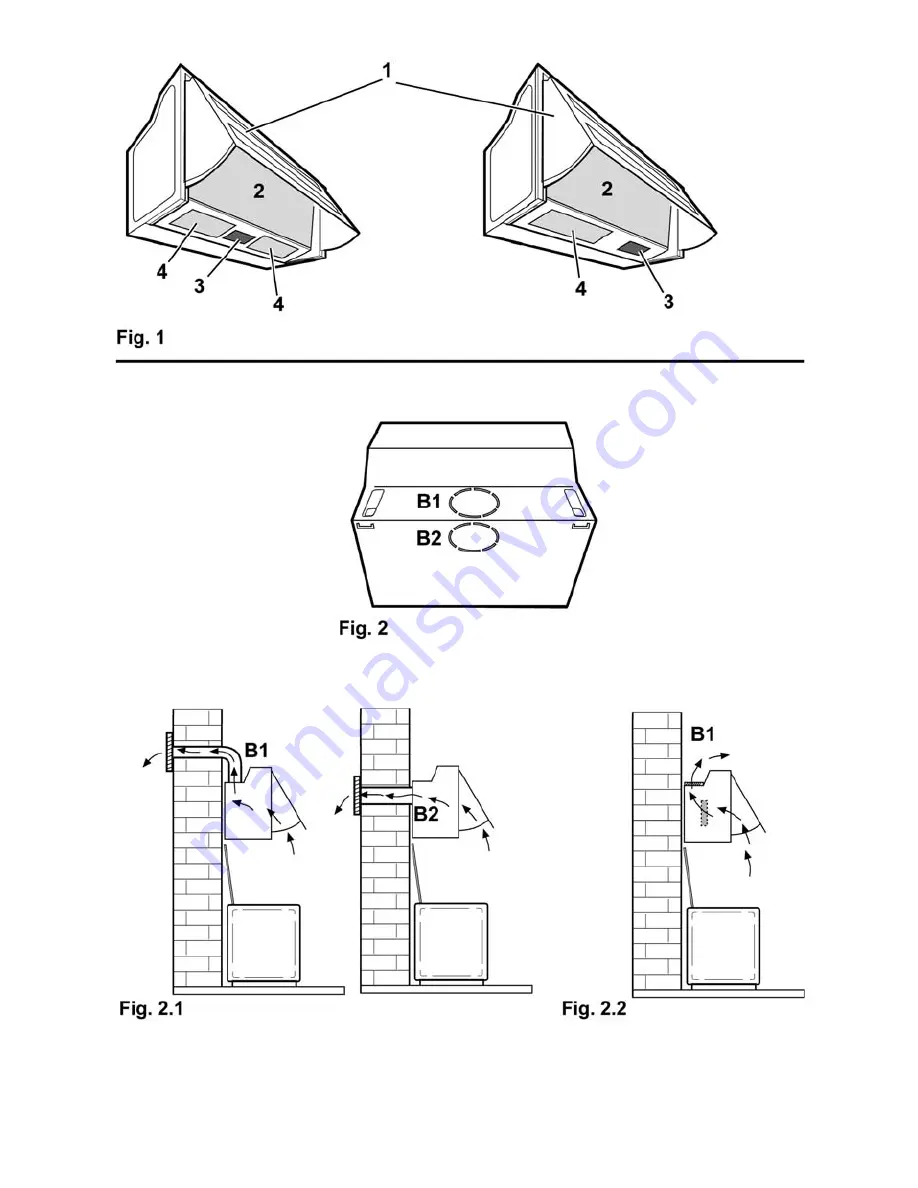 Smeg KSEI61S Instruction On Mounting And Use Manual Download Page 2