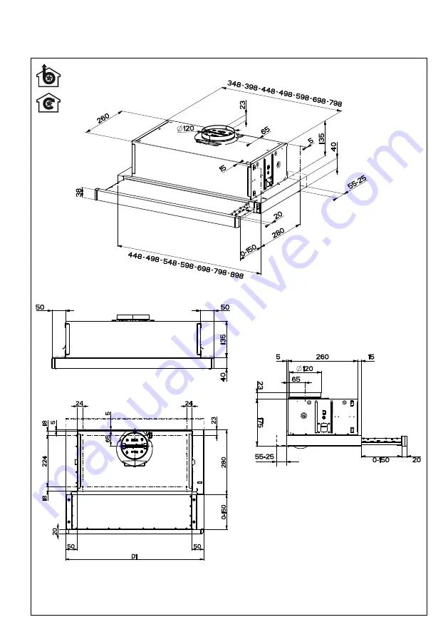 Smeg KSET61E2 Installation Manual Download Page 6