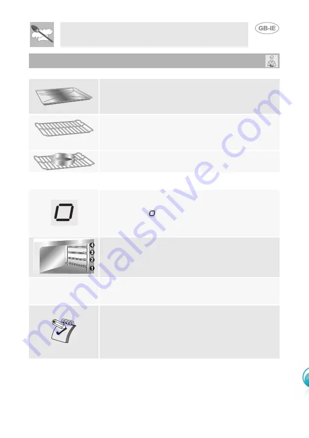 Smeg SCA712X Installation And Operating Instructions Manual Download Page 22