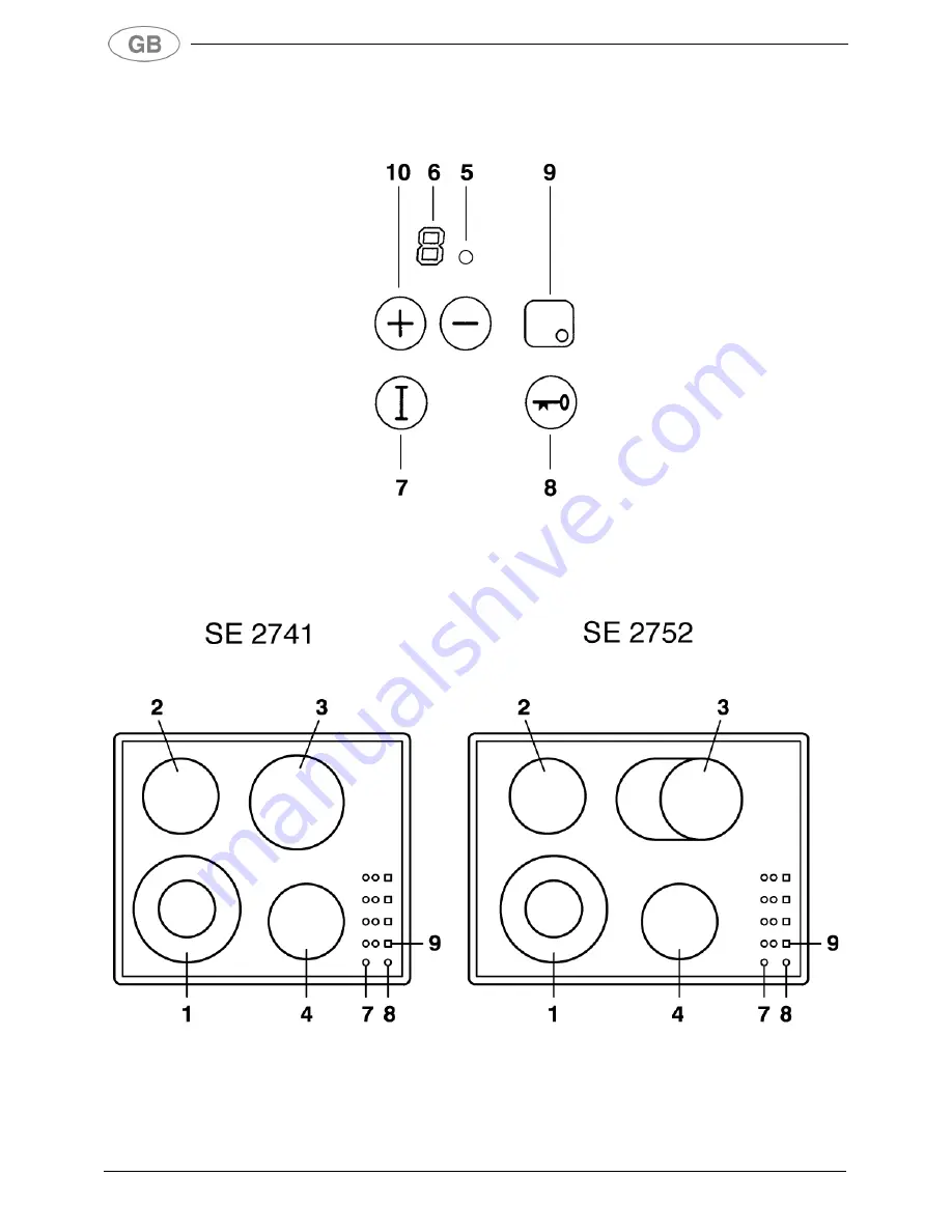 Smeg SE 2741 Скачать руководство пользователя страница 10