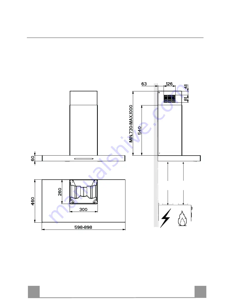 Smeg SHW900B Instruction Manual Download Page 5