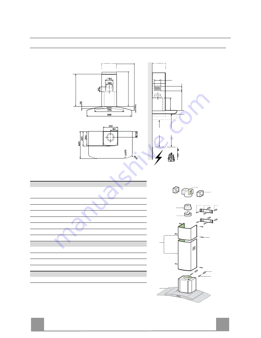 Smeg SHWG910X Instruction Manual Download Page 4