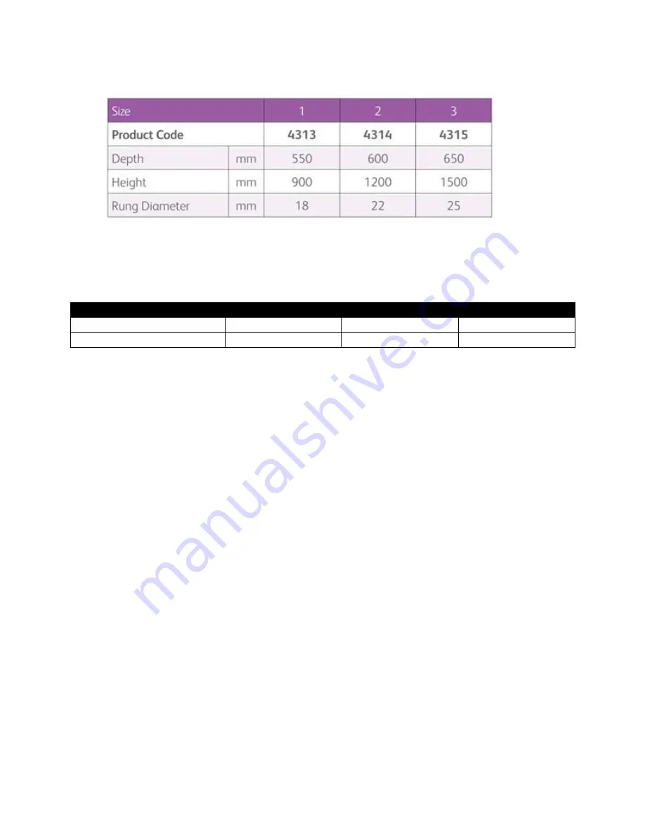 smirthwaite Walking Ladders Instructions For Use Manual Download Page 3