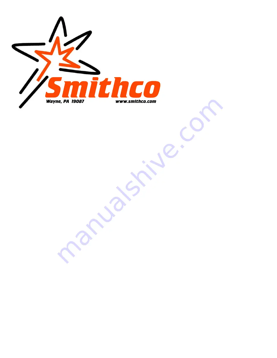 Smithco 12-750-A Parts And Service Manual Download Page 1