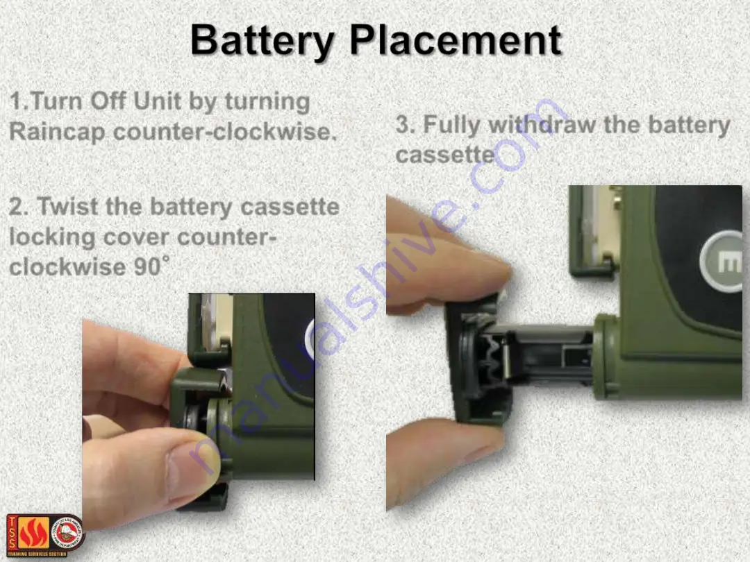 Smiths detection LCD 3.3 Manual Download Page 14