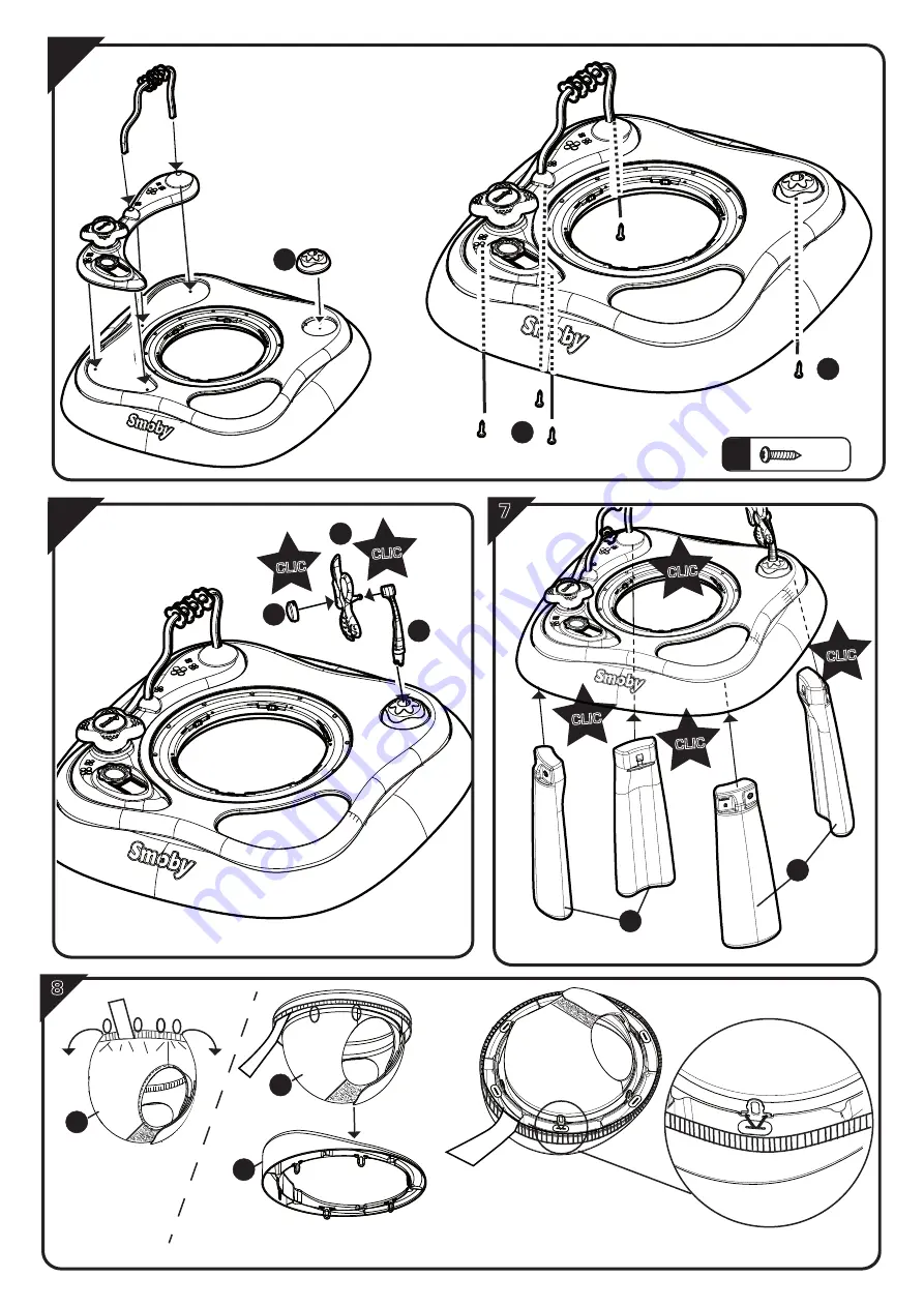 Smoby 110224 Manual Download Page 3