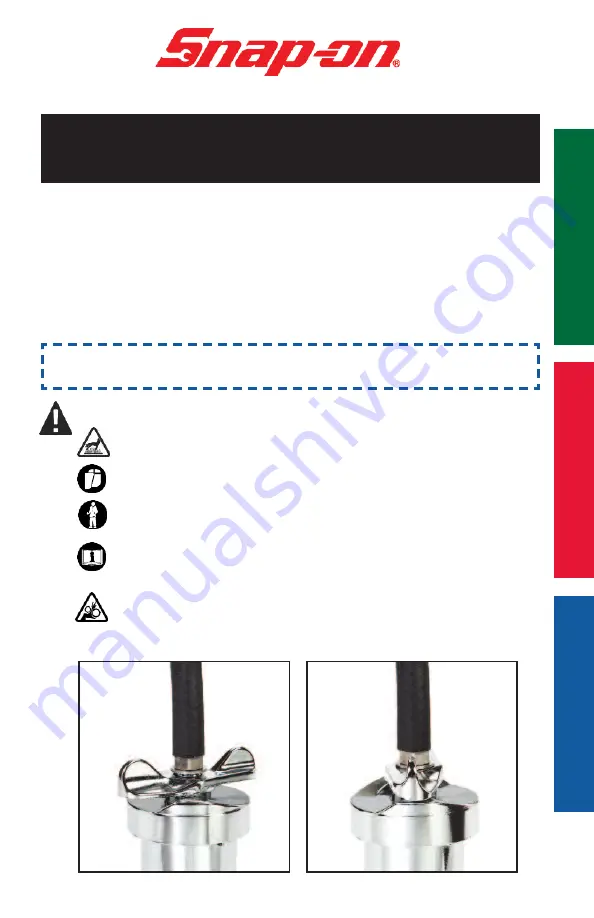 Snap-On SVTS262-1 Manual Download Page 1