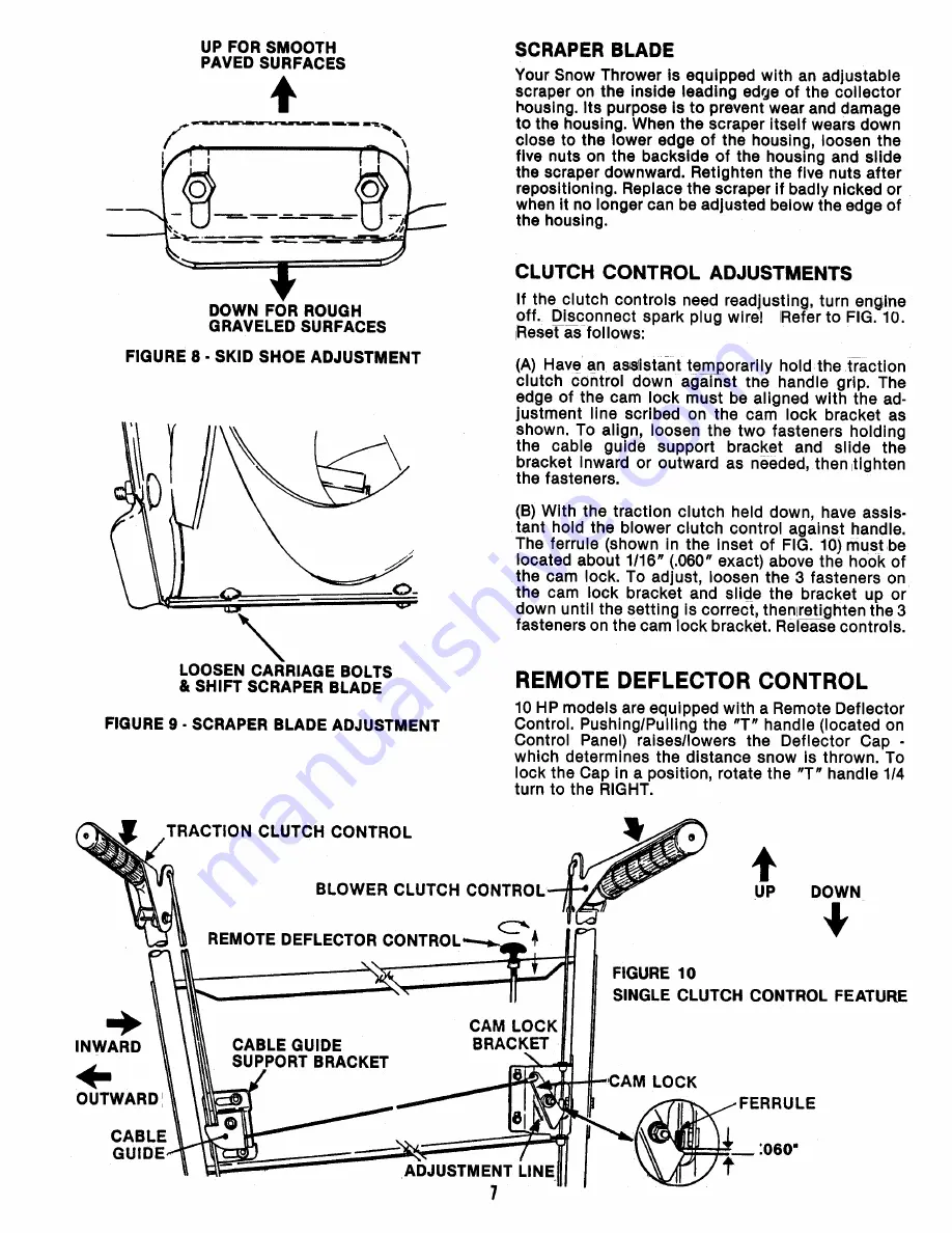 Snapper 1030 Safety Instructions & Operator'S Manual Download Page 7