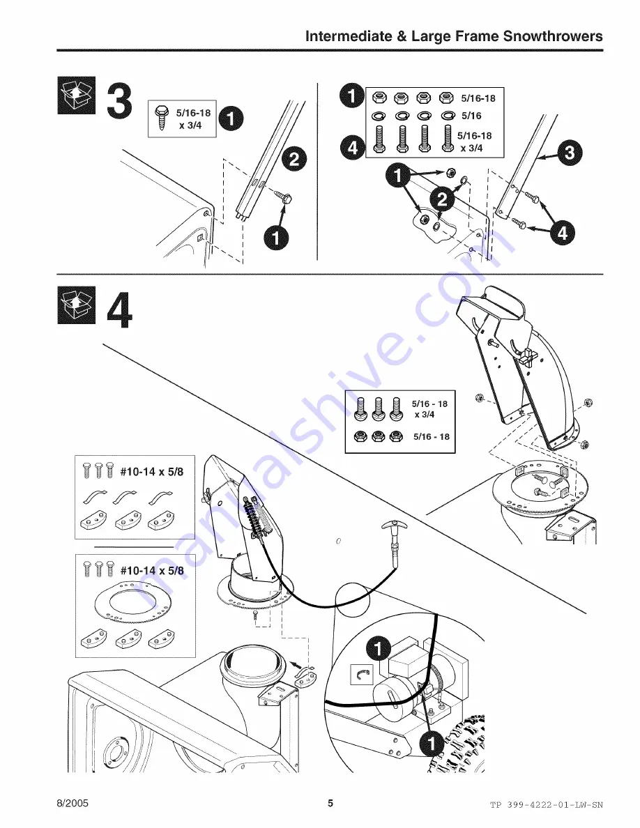 Snapper 105287E Скачать руководство пользователя страница 5