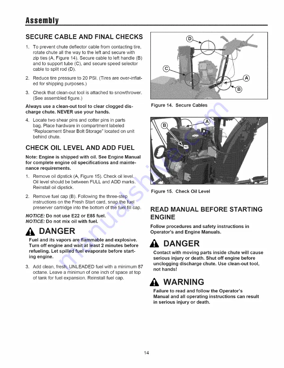 Snapper 130.887280 Operator'S Manual Download Page 13