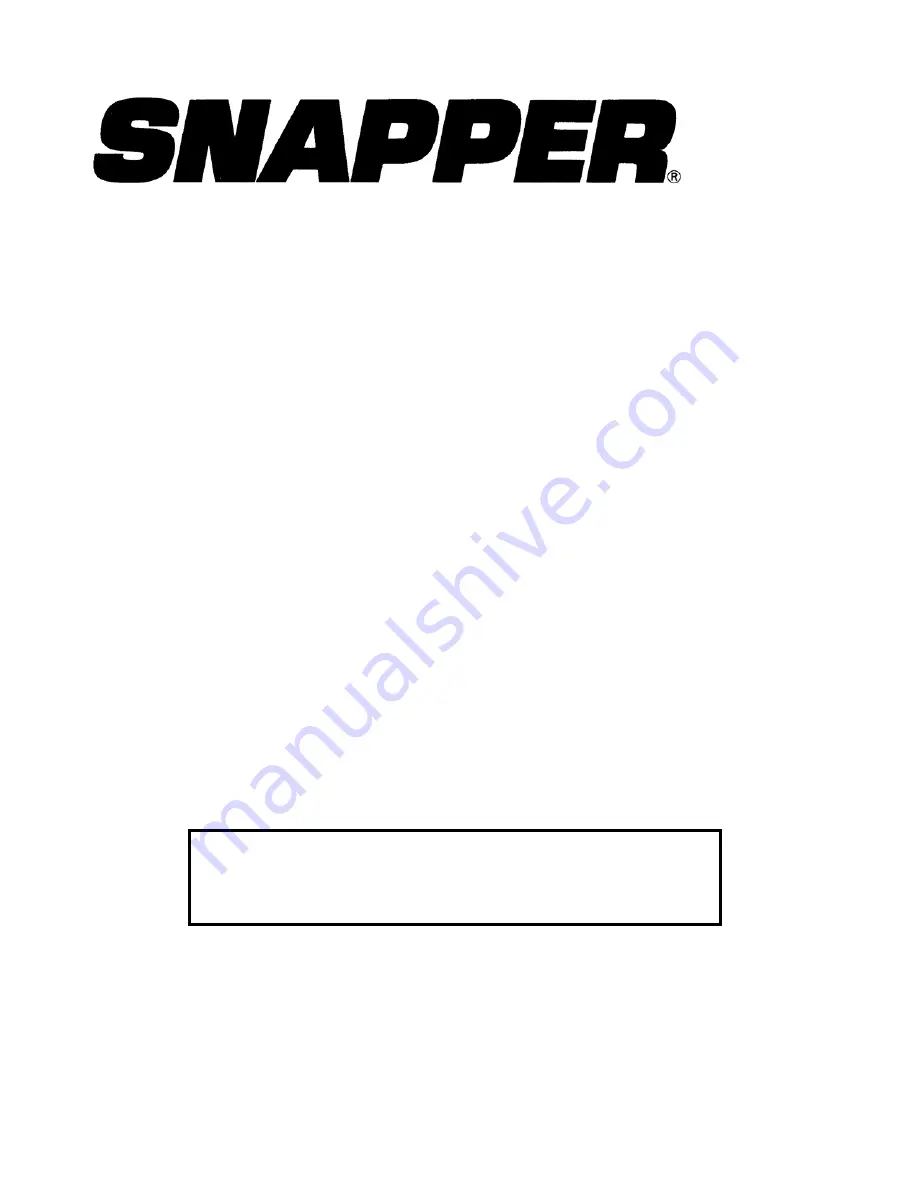 Snapper 1695470 Parts Manual Download Page 26