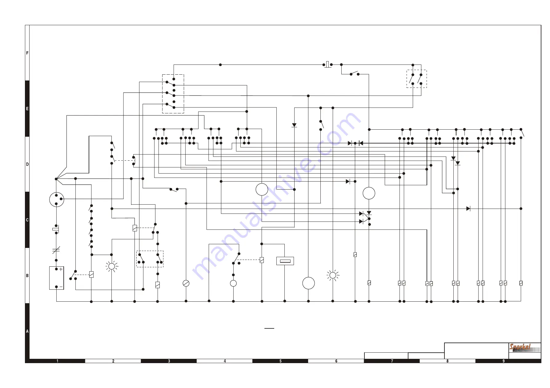 Snorkel MHP1335 Maintenance And Repair Parts Manual Download Page 73