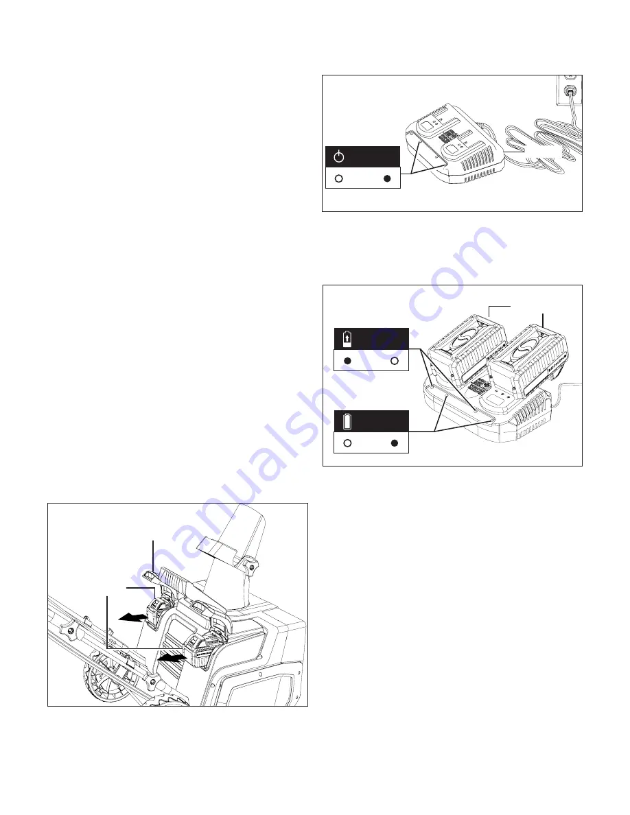 SNOWJOE 24V-X2-SB21 Operator'S Manual Download Page 9