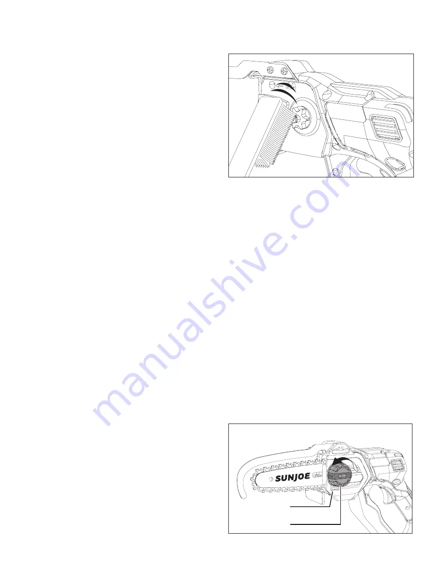 SNOWJOE sunjoe 24V-HCS-LTE-P1 Operator'S Manual Download Page 14