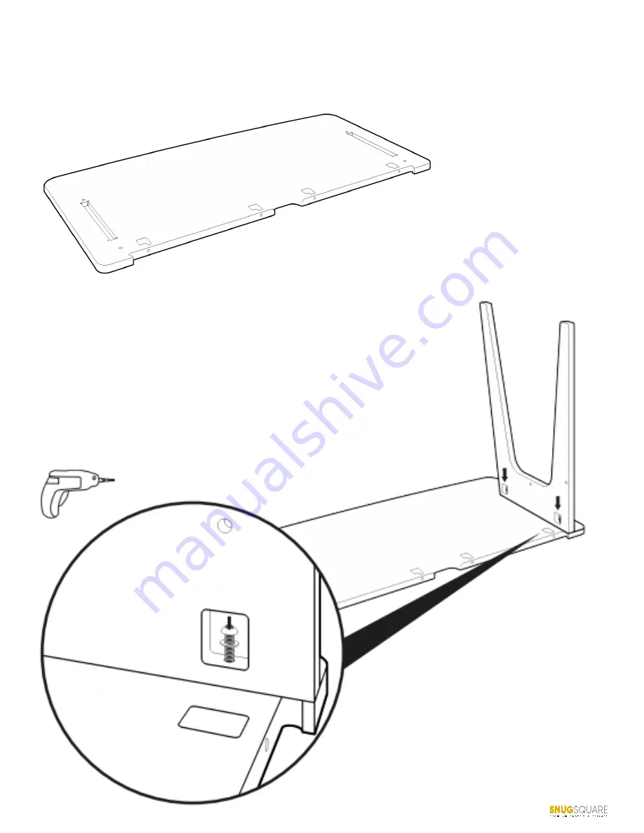 SNUGSQUARE JORN DESK Скачать руководство пользователя страница 4