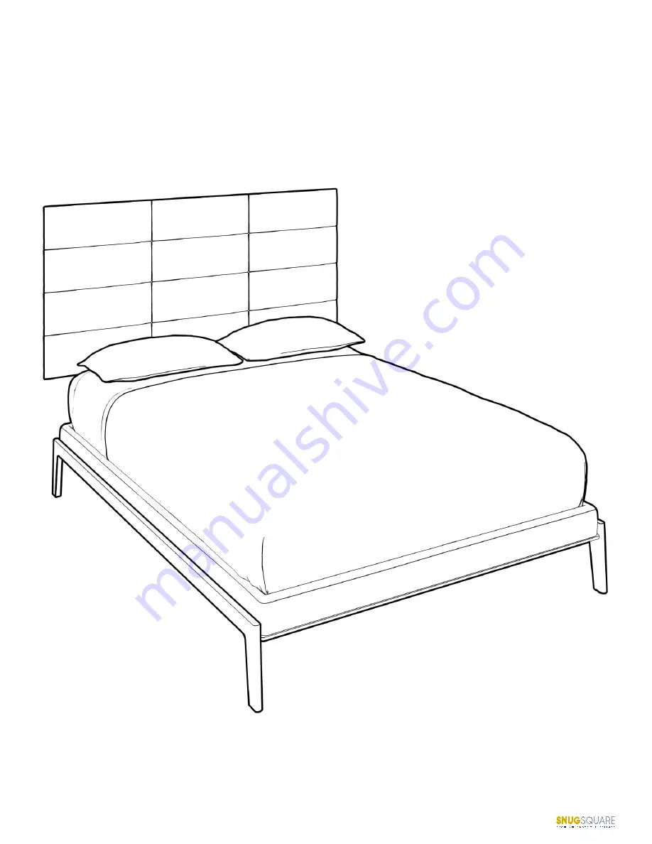 SNUGSQUARE OSLO HEADBOARD Quick Start Manual Download Page 9