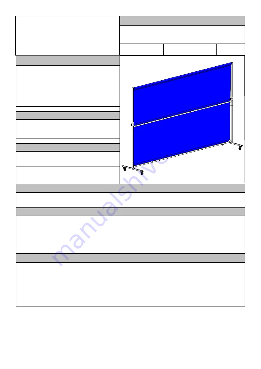 Sodex Sport S28211 Aassembly Instructions Download Page 1