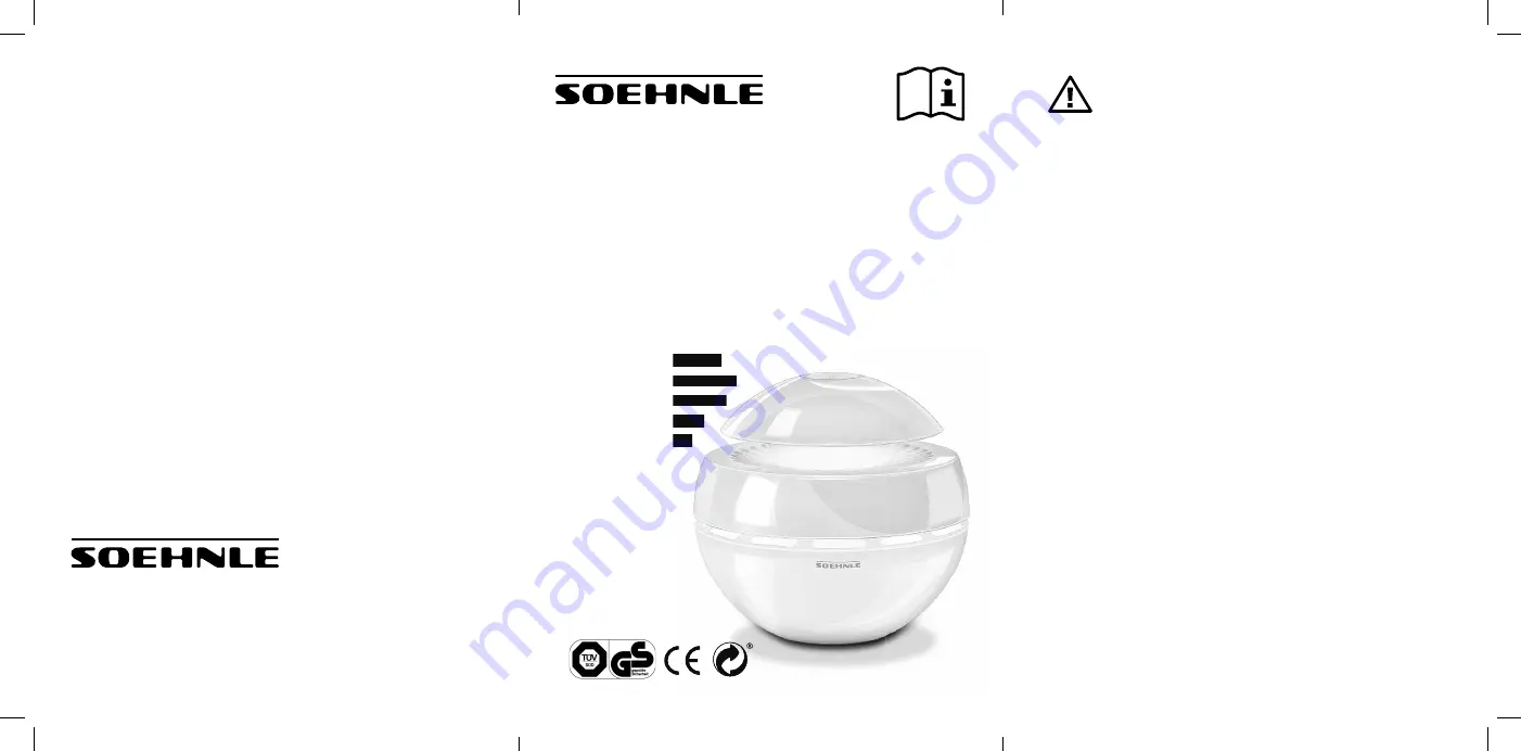 Soehnle AIR FRESH User Manual Download Page 1