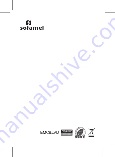 Sofamel 635310 User Manual Download Page 48