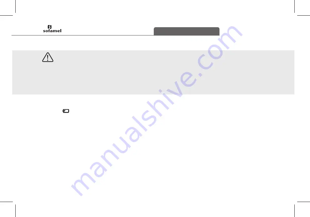 Sofamel 635340 User Manual Download Page 16