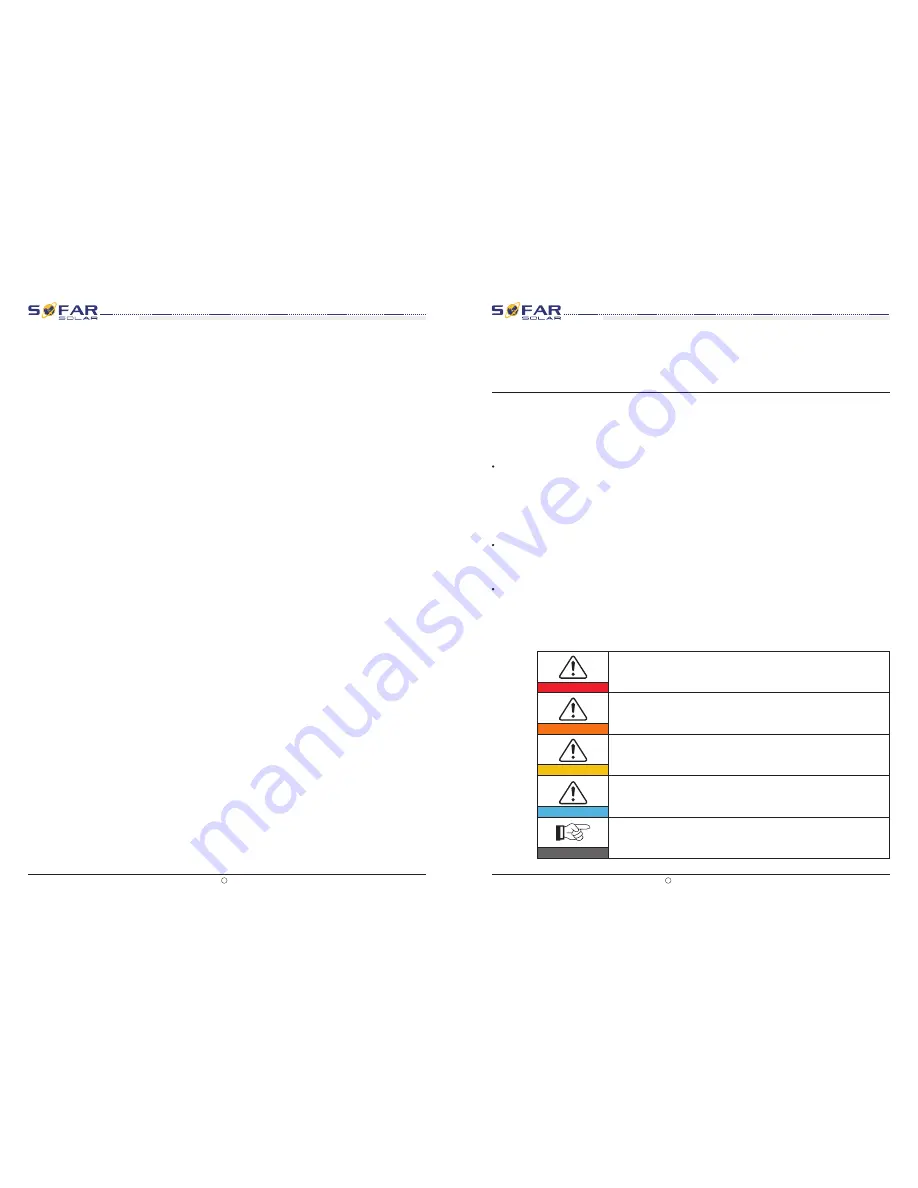 Sofar solar 10k-20ktl User Manual Download Page 2