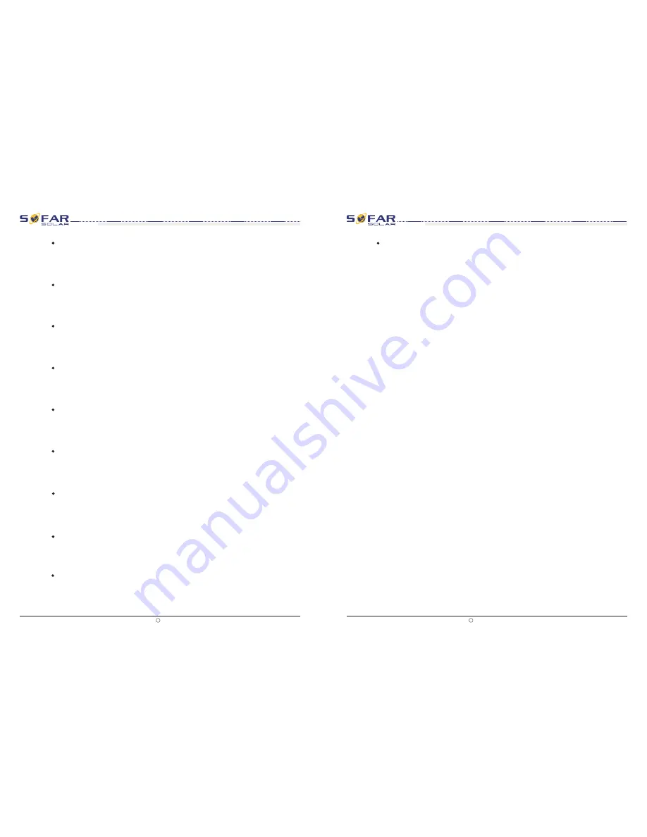 Sofar solar 10k-20ktl User Manual Download Page 30