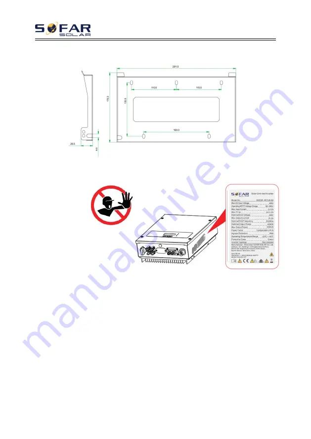 Sofar solar 3K-6KTLM-G2 User Manual Download Page 13