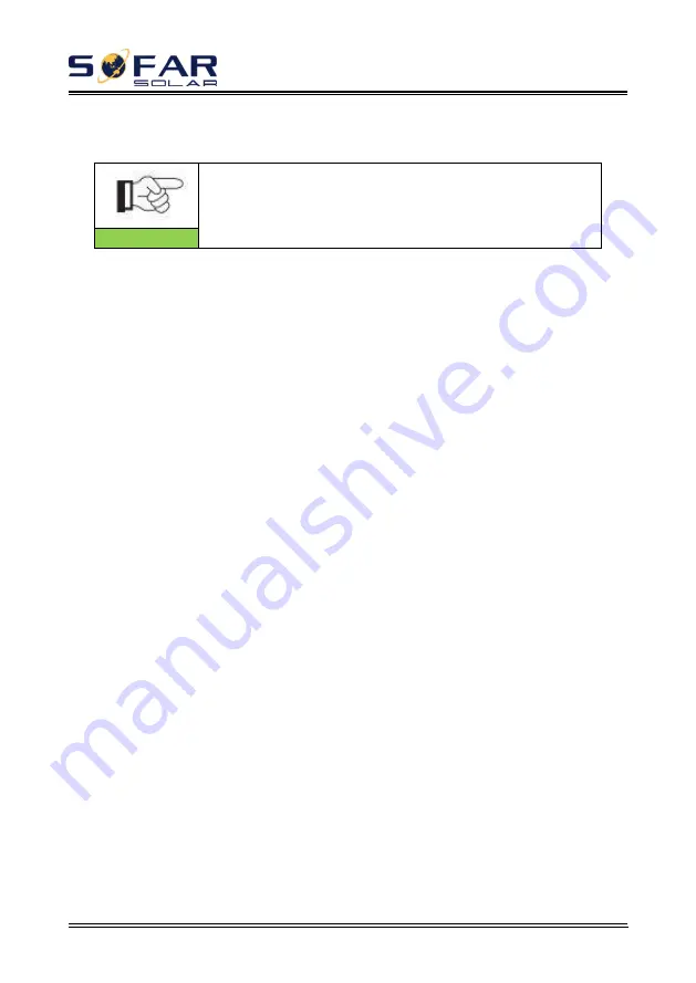 Sofar 3000TLM-G2 User Manual Download Page 6